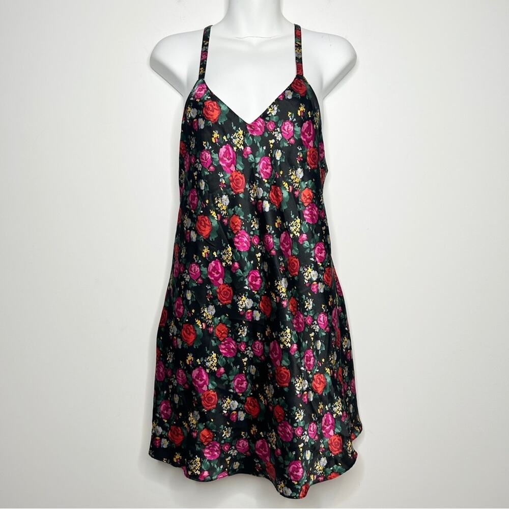 FREDERICKS OF HOLLYWOOD Vintage 90s Lingerie Womens Medium Nightie Slip Dress